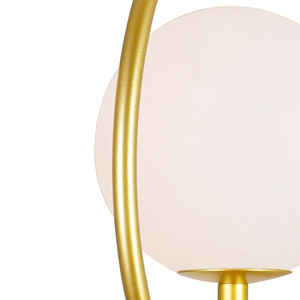 Celeste Medallion Gold LED Table Lamp, image 4