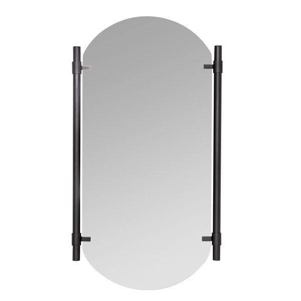 Phoebe Black 34-Inch Vertical Wall Mirror, image 1