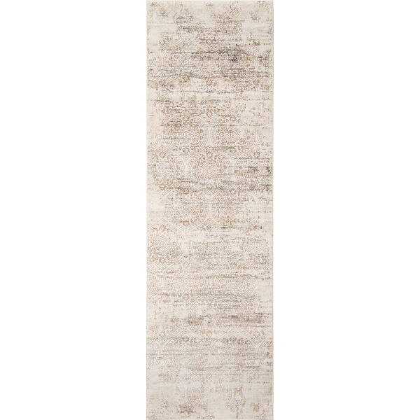 Juliet Ivory Distressed Rectangular: 8 Ft. 6 In. x 11 Ft. 6 In. Rug, image 6
