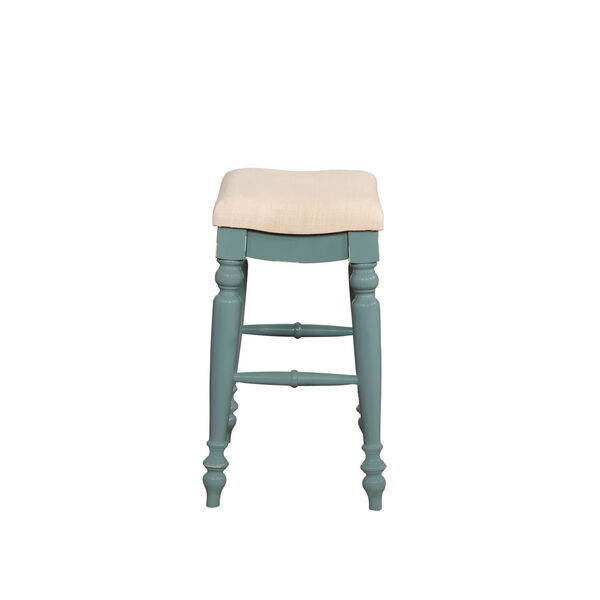 Lincoln Blue Backless Counter Stool, image 2