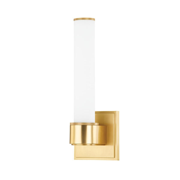 Mill Valley Aged Brass ADA One-Light Wall Sconce, image 1