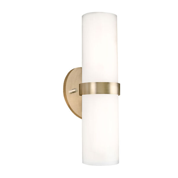 Milano Brushed Gold 15-Inch One-Light LED Sconce, image 1