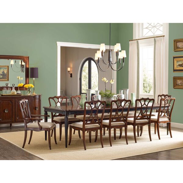 Charleston Black Cherry Rectangle Dining Table, image 5