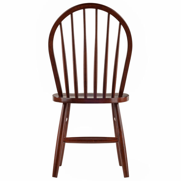 Windsor Walnut Chair, Set of 2, image 4