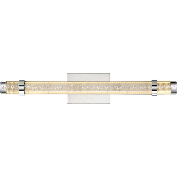 Platinum Collection Bracer Polished Chrome 26-Inch LED Bath Light, image 3