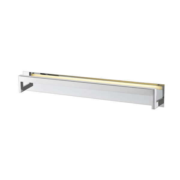 Linc Chrome 48-Inch LED Bath Vanity with Frosted Glass, image 3