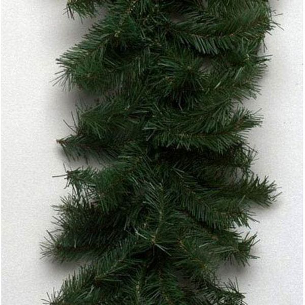 Green Canadian Pine Garland 10-inch, image 1