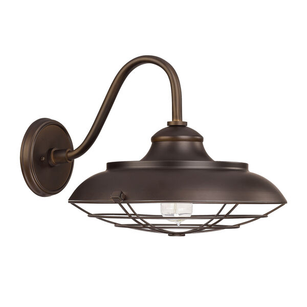 Burnished Bronze Barn Style Outdoor Wall Mount, image 1
