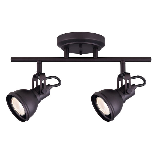 Polo Oil Rubbed Bronze Two-Light Track Light, image 1