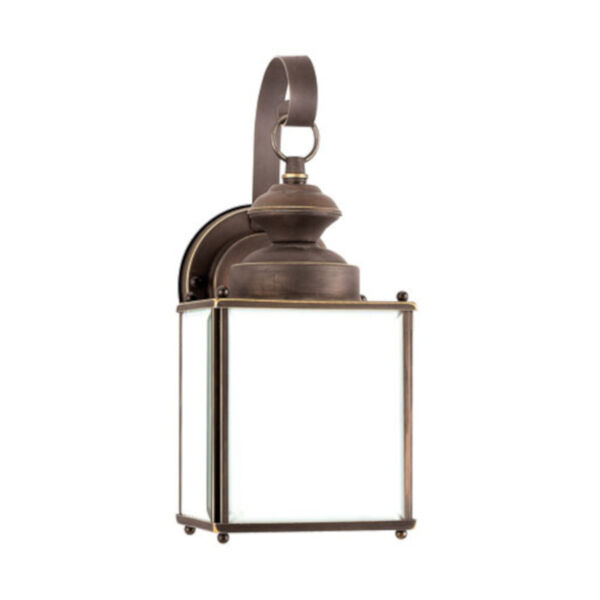 Oxford Antique Bronze Energy Star Five-Inch LED Outdoor Wall Lantern, image 1