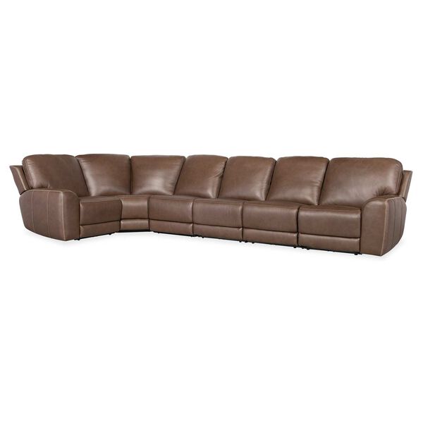 Light Brown Torres Six-Piece Sectional, image 1