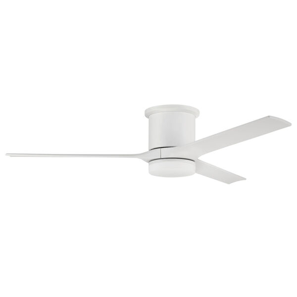 Burke White 60-Inch LED Ceiling Fan, image 1