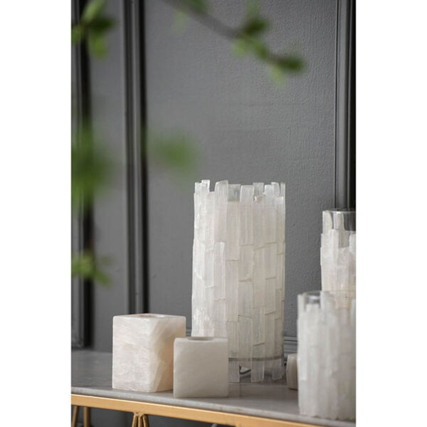 Selenite White Accent Table Lamp, image 4
