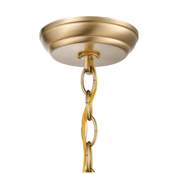 Modern Gold Three-Light Mini Pendant, image 3