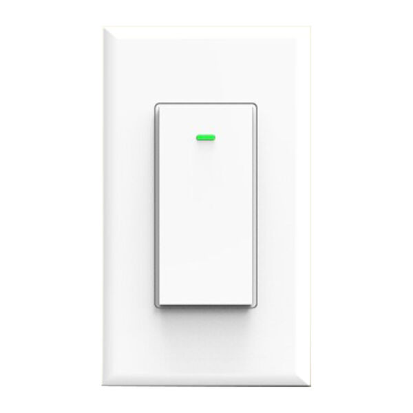 Matte White Wi-Fi Wall Switch, image 1