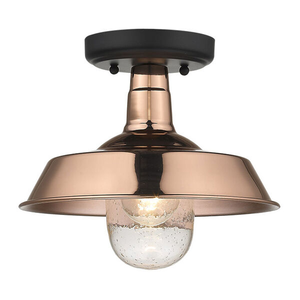 Burry Copper One-Light Outdoor Convertible Pendant, image 5