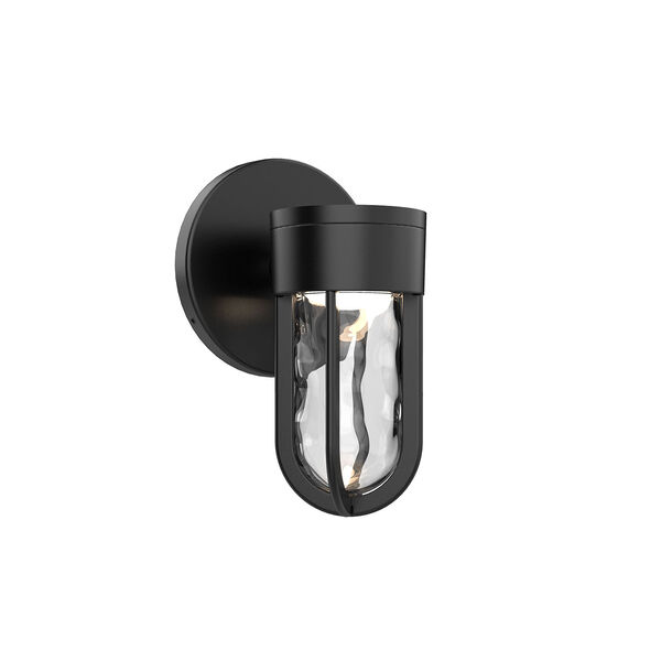 Davy Black Outdoor LED Wall Sconce, image 1