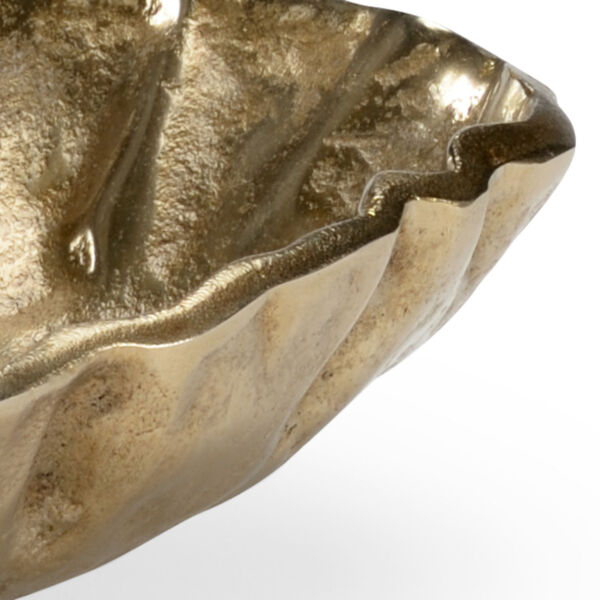 Gold  Small Crater Bowl, image 2