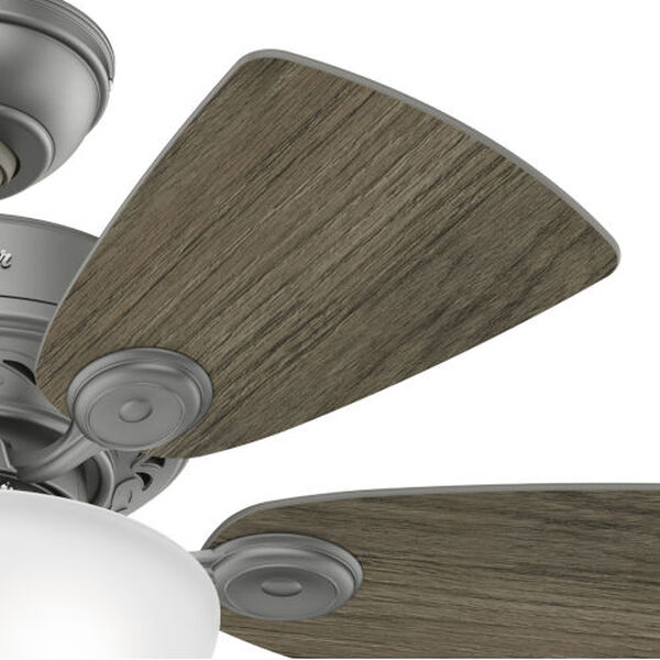Watson Matte Silver 34-Inch Two-Light LED Ceiling Fan, image 6