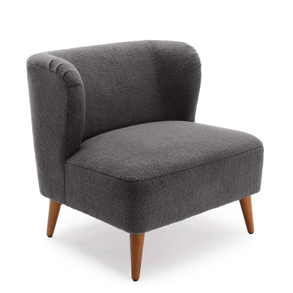 Vesper Boucle Gray Accent Chair, image 6