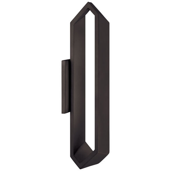 Pitch Black 18.5-Inch One-Light Outdoor LED Wall Sconce, image 2