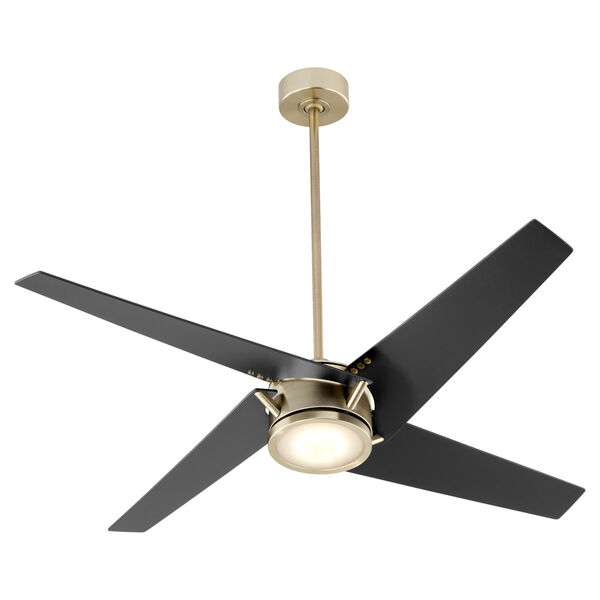 Axis Aged Brass 54-Inch LED Ceiling Fan, image 4