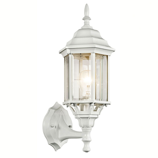 Chesapeake White One-Light Outdoor Wall Mount, image 1