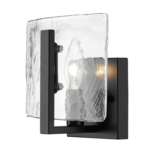 Aenon Matte Black One-Light Wall Sconce, image 3