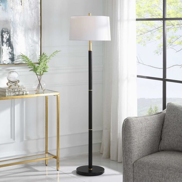 Uptown Black and Gold One-Light Table Lamp, image 2