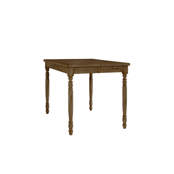 Savannah Court Antique Oak Counter Table - White (Chairs sold separately), image 1