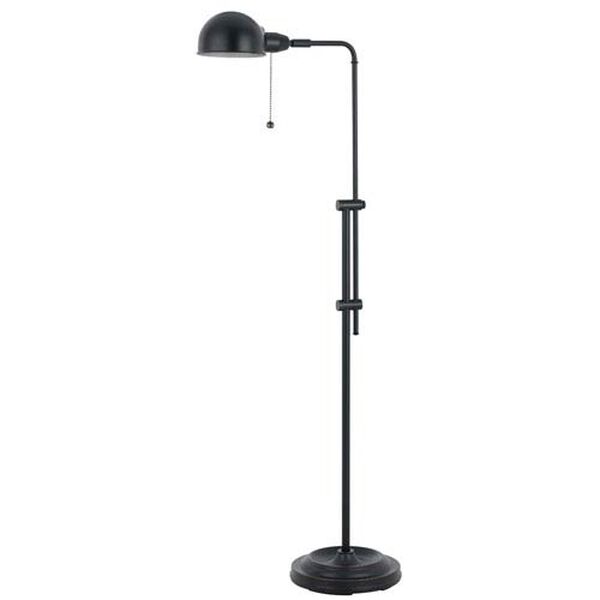 Croby Pharmacy Oil Rubbed Bronze Floor Lamp with Oil Rubbed Bronze Shade - (Open Box), image 1