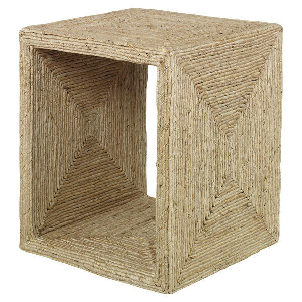 Rora Natural Woven Side Table, image 1