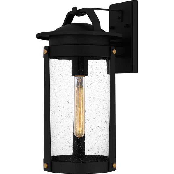 Clifton Earth Black One-Light Outdoor Wall Mount, image 1