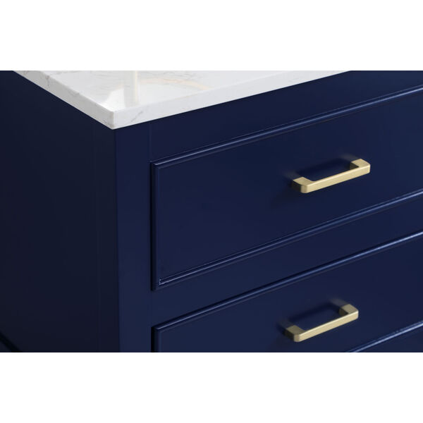 Sinclaire Blue 24-Inch Vanity Sink Set, image 6