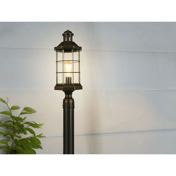 San Mateo Creek Oil Rubbed Bronze One-Light Outdoor Post Mount, image 2