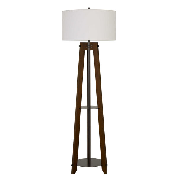 Bilzen Walnut One-Light Floor lamp, image 1