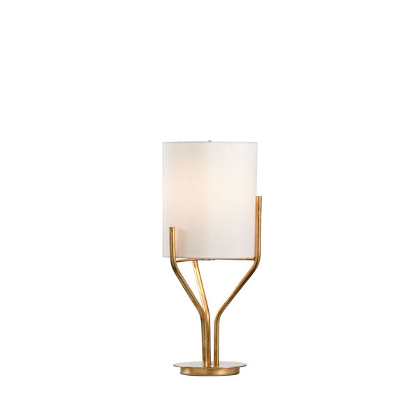 Gold One-Light Small Castle Lamp, image 1