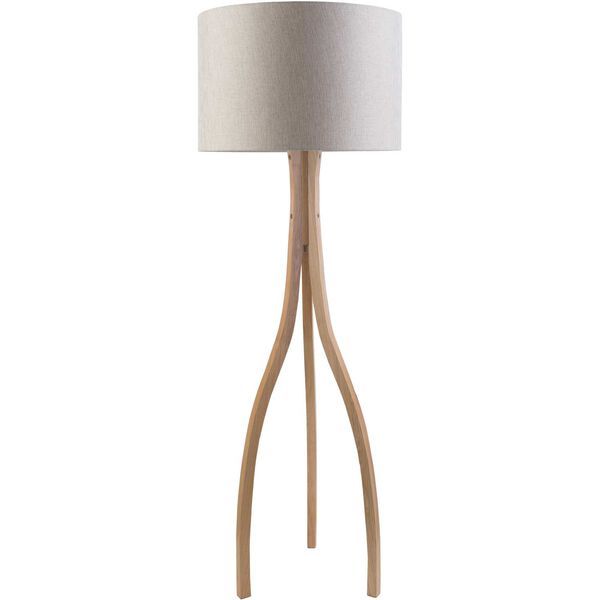 Duxbury Gray One-Light Floor Lamp, image 1