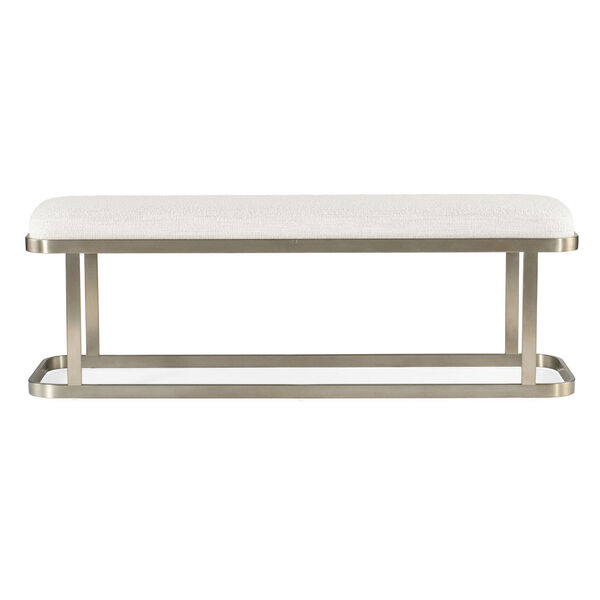 Linville Falls Champagne River Branch Upholstered Bench, image 2