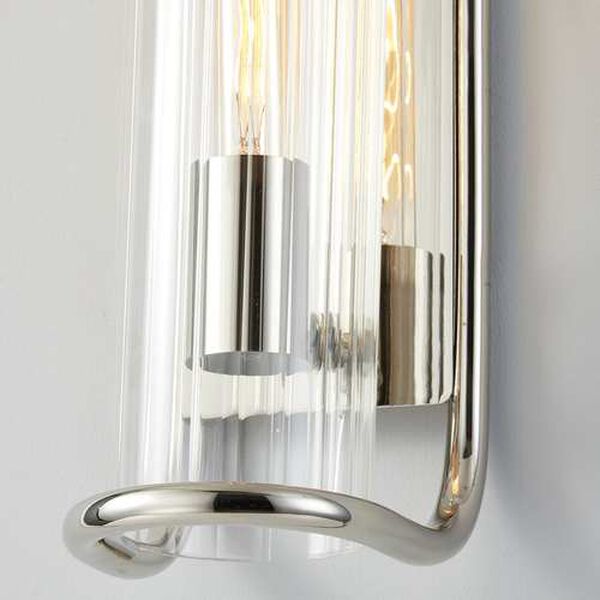 Fillmore Polished Nickel One-Light Wall Sconce, image 4