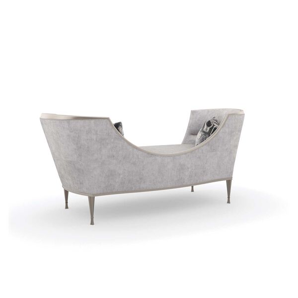 Caracole Upholstery Soft Silver Chaise, image 2