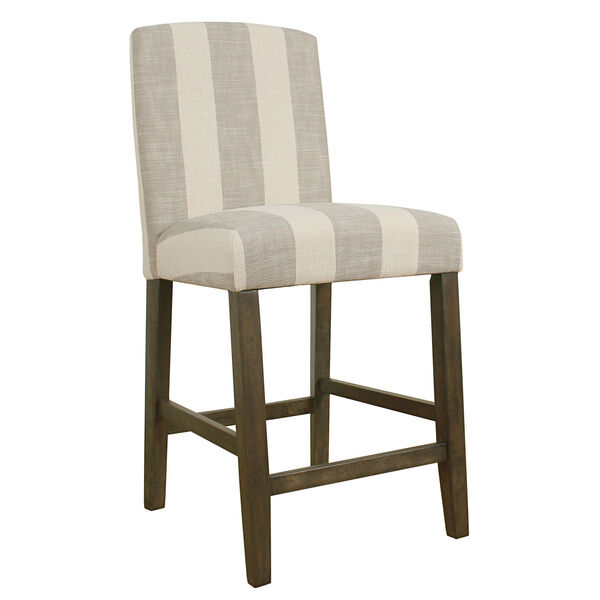 Grace Grey and Cream Counter Stool, image 2