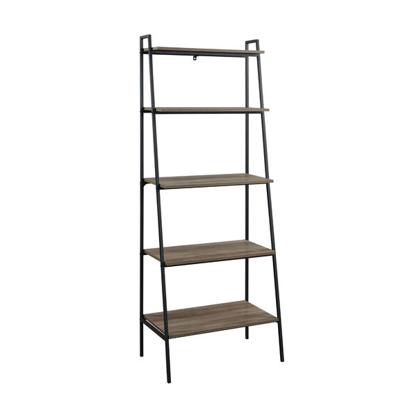 Grey Ladder Bookcase, image 7