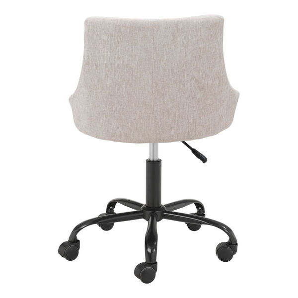 Mathair Beige and Black Office Chair, image 5
