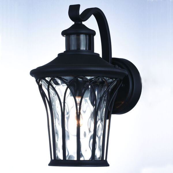 Abigail Textured Black One-Light Outdoor Wall Mount, image 2
