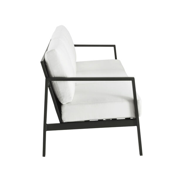 Monica Black and White Outdoor Sofa, image 4