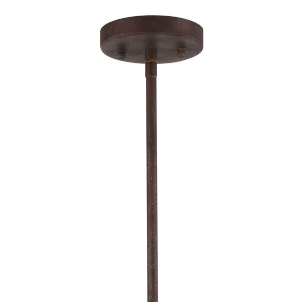 Doral Forged Bronze 14-Inch One-Light Pendant, image 4