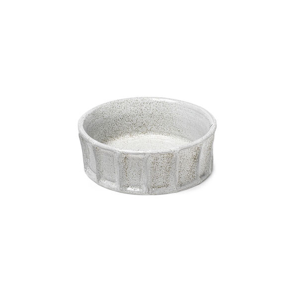 Silone White Small Ceramic Bowl, image 1