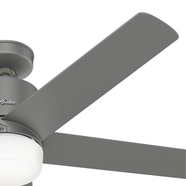 Stylus Matte Silver 52-Inch LED Ceiling Fan, image 5