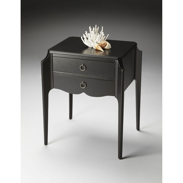 Wilshire Black Licorice End Table, image 1